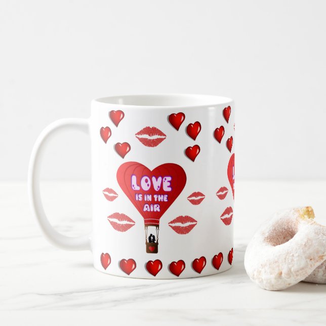 Mug de la Saint-Valentin Mugs (Avec donut)