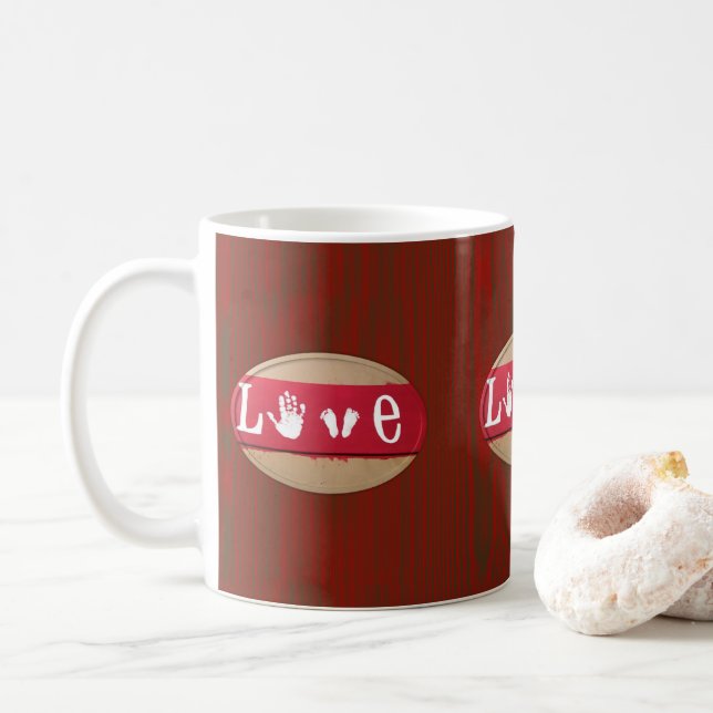 Mug de la Saint-Valentin Mugs (Avec donut)