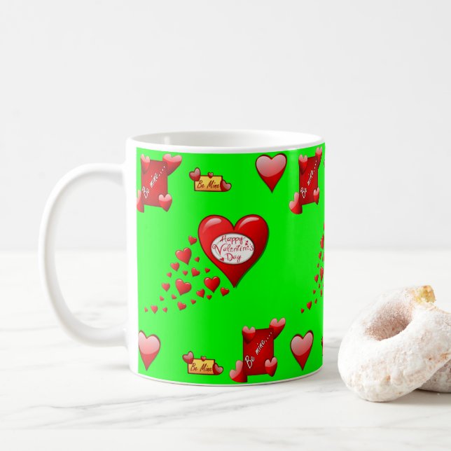 Mug de la Saint-Valentin Mugs (Avec donut)
