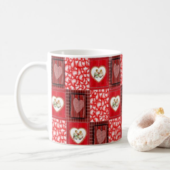 Mug de la Saint-Valentin Mugs (Avec donut)