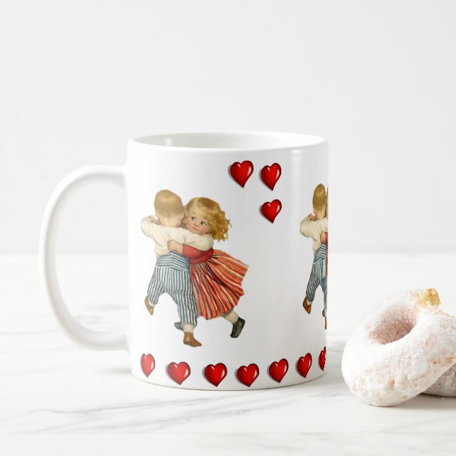 Mug de la Saint-Valentin Mugs (Avec donut)