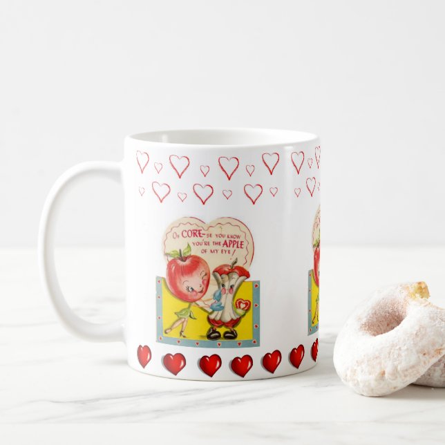 Mug de la Saint-Valentin Mugs (Avec donut)