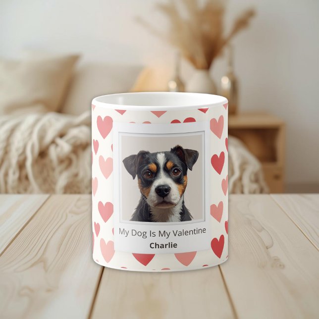 Mug de la Saint-Valentin pour chien personnalisé m (Créateur téléchargé)