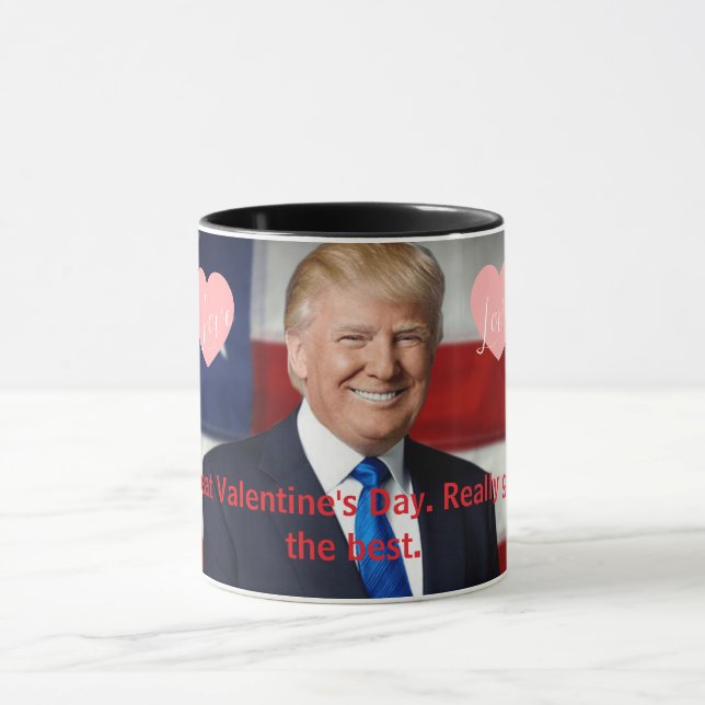 Mug de la Saint-Valentin Trump (Centre)