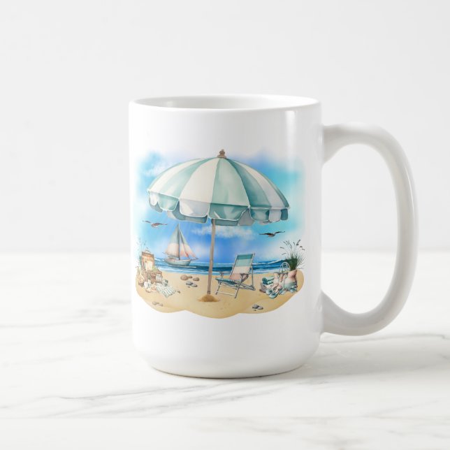Mug de la scène de plage (Droite)