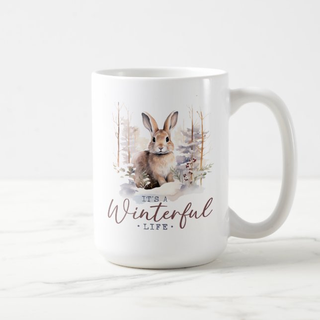 Mug de la scène d'hiver (Droite)