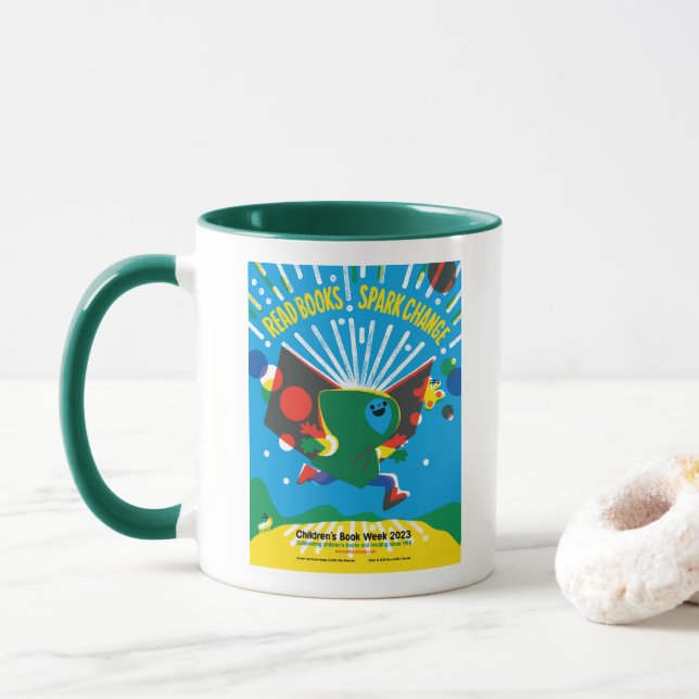 Mug de la Semaine du livre pour enfants 2023 (Avec donut)