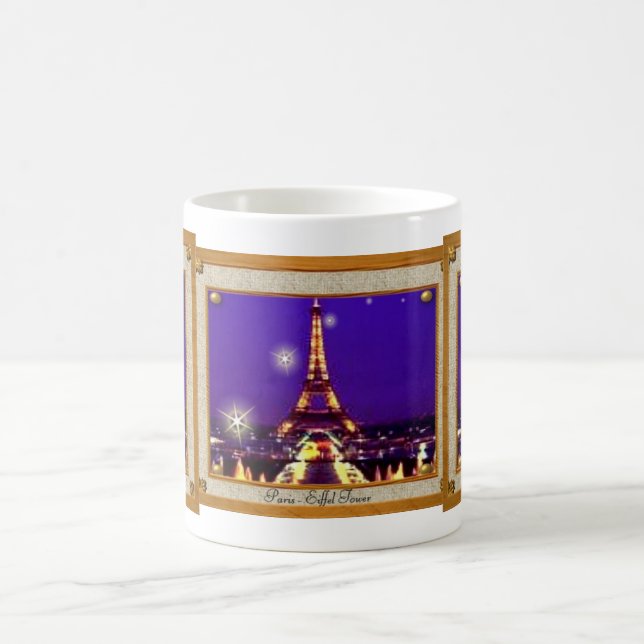 Mug de la tour Eiffel encadrée (Centre)