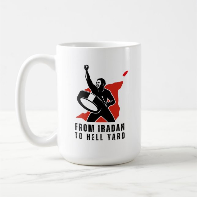Mug de la victoire FITHY 15oz (pour droitier) (Gauche)