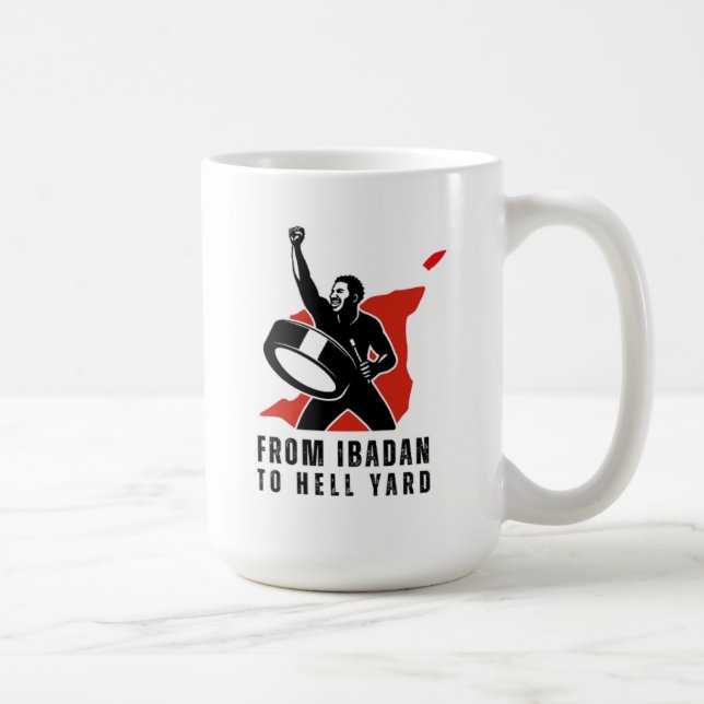 Mug de la victoire FITHY 15oz (pour gauchers) (Droite)