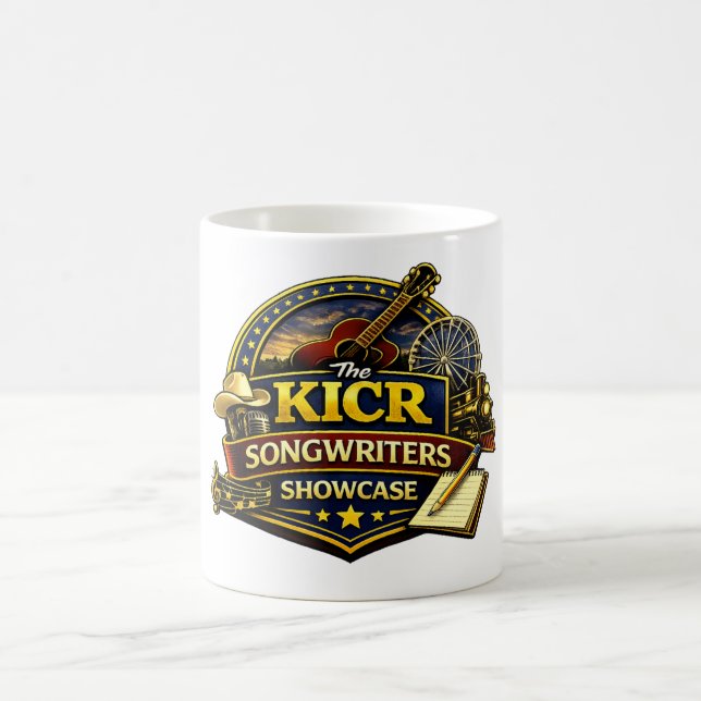 Mug de la vitrine des auteurs-compositeurs de KICR (Centre)