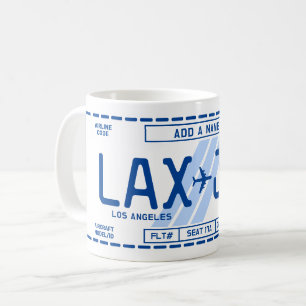 Mug de laissez-passer d'embarquement personnalisab