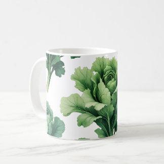 Mug de laitue verte botanique - Drin inspiré de la