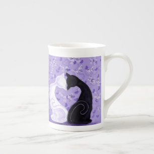 Mug de l'amour magnifique Couple Chat - Câlin