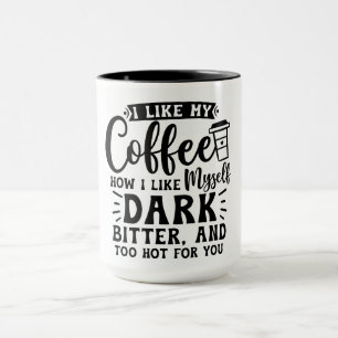 Mug de l'amoureux du café gras