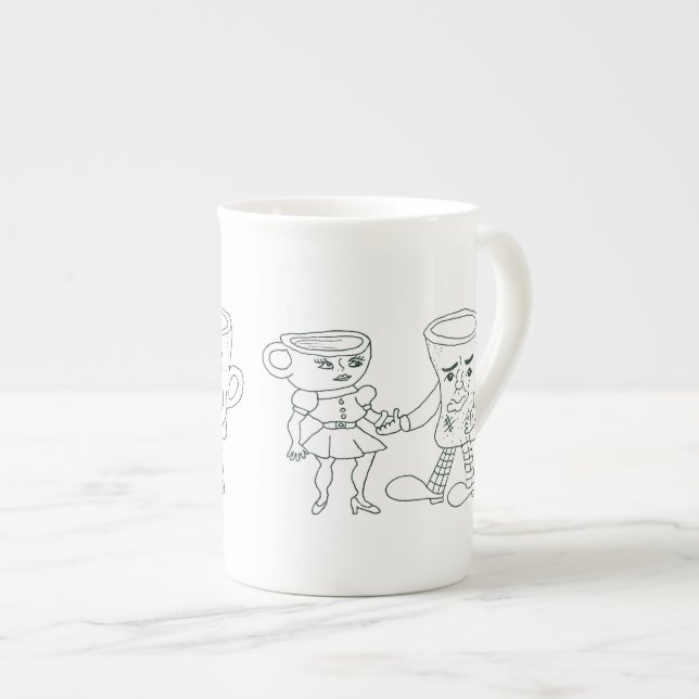 Mug de l'anniversaire de la bande dessinée (Devant droit)