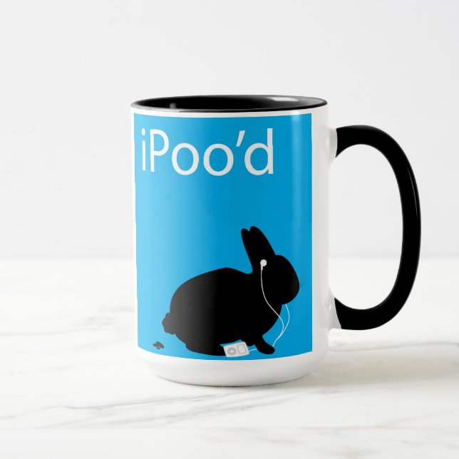 Mug de lapin de iPoo (Droite)