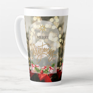 mug de latte de style Noël 