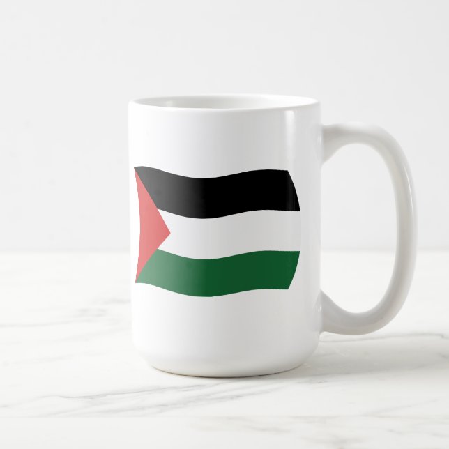 Mug de l'Autorité palestinienne Drapeau (Droite)