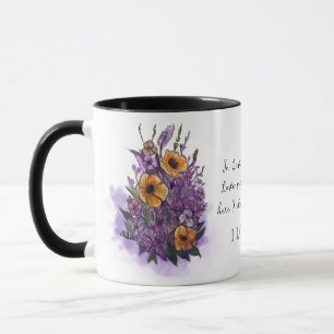Mug de lavande romantique pour elle