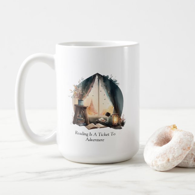 Mug de lecture (Avec donut)