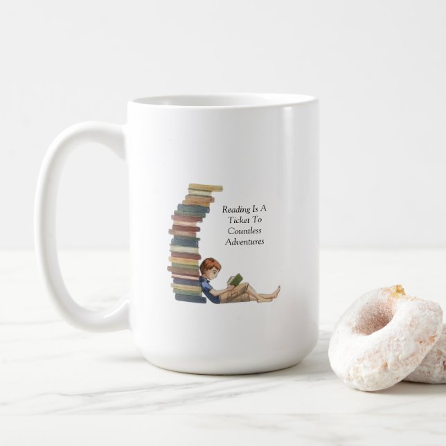 Mug de lecture (Avec donut)