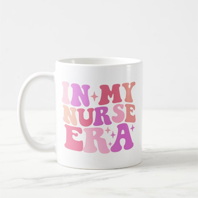 Mug de l'ère de ma infirmière - Cadeau pour infirm (Gauche)
