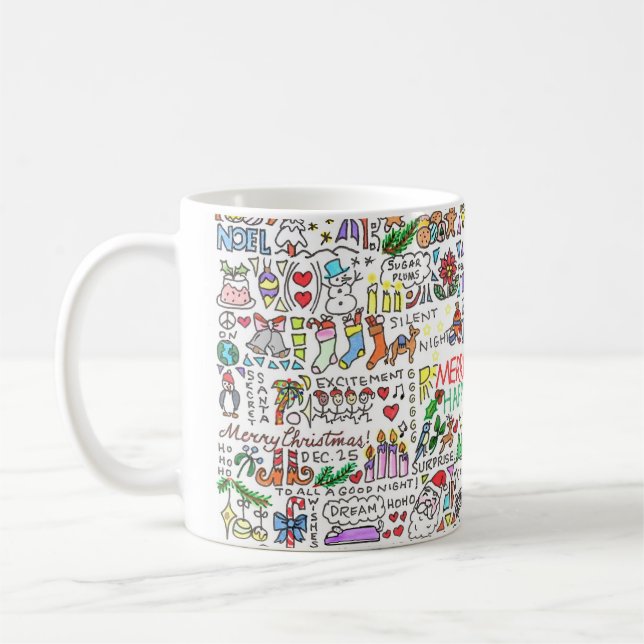 Mug de l'esprit de Noël (Gauche)