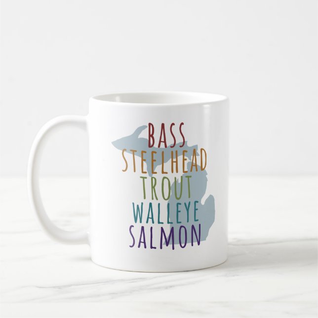 Mug de l'État du Michigan en forme de mitten pour  (Gauche)