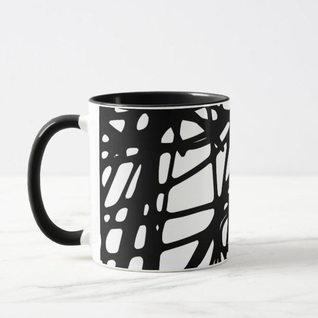 Mug de lignes interconnectées (Gauche)