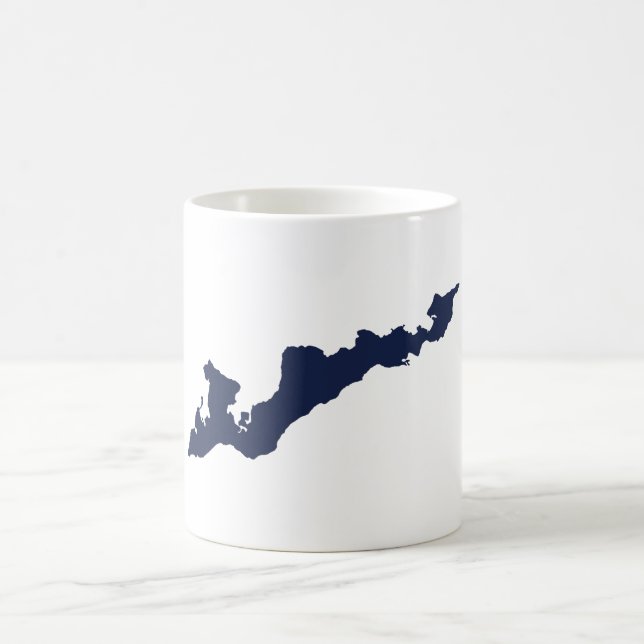 Mug de l'île des Pêcheurs - Bleu (Centre)