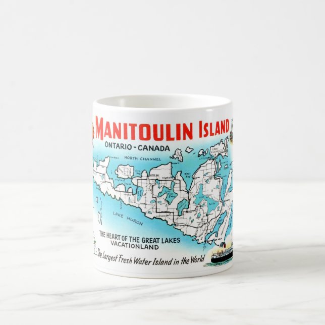 Mug de l'île Manitoulin Canada (Centre)
