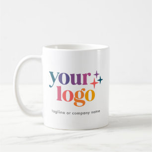 Mug de logo minimal personnalisé de l'entreprise