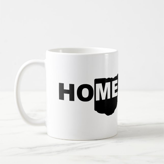 Mug de l'Ohio, maison loin de l'État ou mug de voy (Gauche)