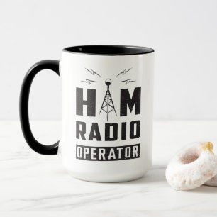 Mug de l'opérateur radio de jambon