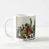 Mug de l'orchestre fou de singes