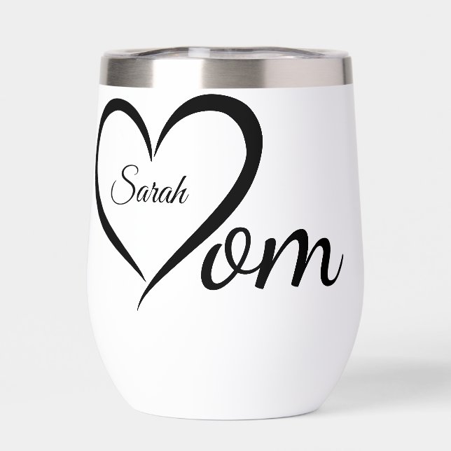 Mug de maman personnalisée (Arrière)
