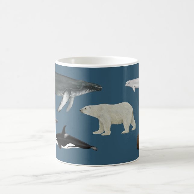 Mug de mammifères marins / tasse (Centre)