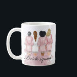Mug  de mariée rougir robes mariage monogramme<br><div class="desc">Notre collection "robes de demoiselles d'honneur" présente de belles silhouettes de femmes d'aquarelle en robes mariages pour mariées et demoiselles d'honneur dans différentes couleurs de peignoir avec une collection de différents coiffures. Si vous ne voyez pas de coiffure que vous voulez se sentir libre de nous contacter et nous ferons...</div>