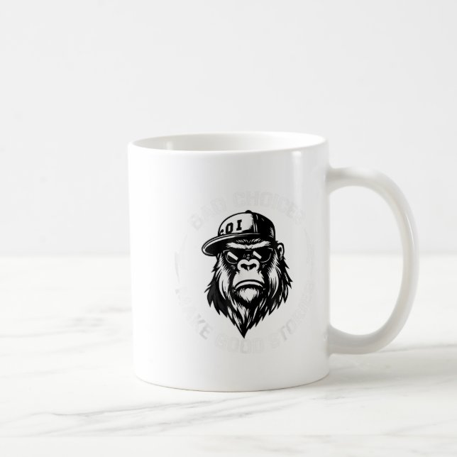 Mug De Mauvais Choix Faire De Bonnes Histoires Amusant (Droite)