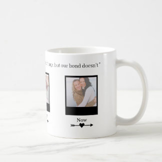 Mug de mémoire personnalisée - D'alors à maintenan