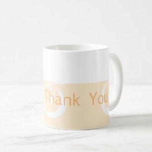Mug de Merci décoratif saumon