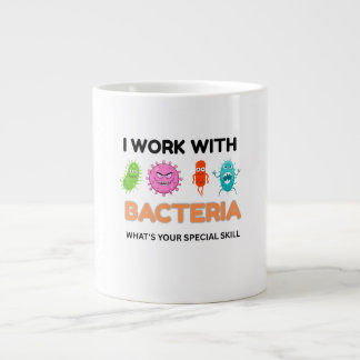 Mug de microbiologie amusante - "Je joue avec les