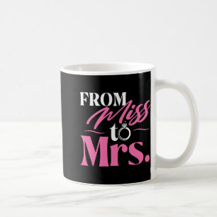 Mug De Miss À Mme - Mariée Mariée Bachelorette Part