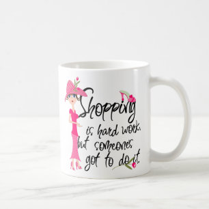 Mug de mode rose foncé