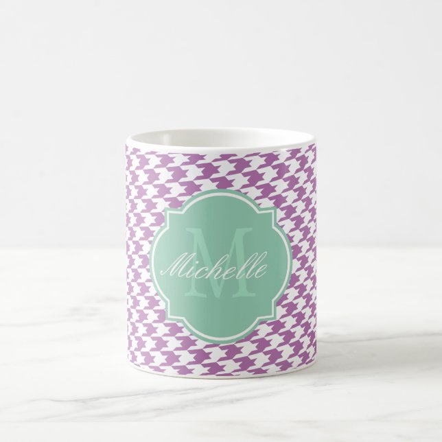 Mug de monogramme rayonnant de l'orchidée (Centre)