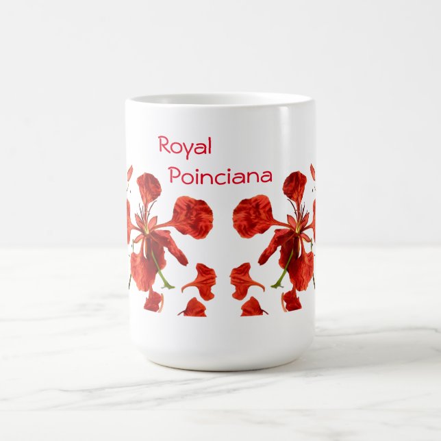 Mug de Morphage Royal Poinciana Flower (Centre)