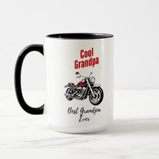 Mug de moto grand-père cool
