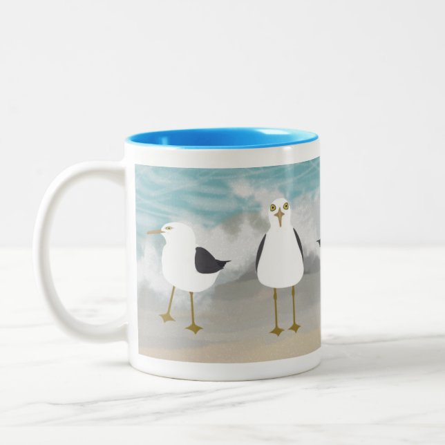 Mug de mouettes sottes (Gauche)