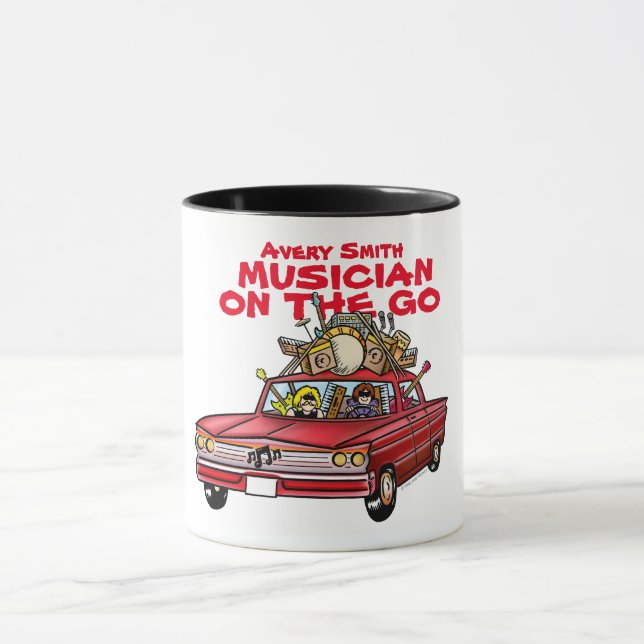 Mug de musicien en déplacement (Centre)